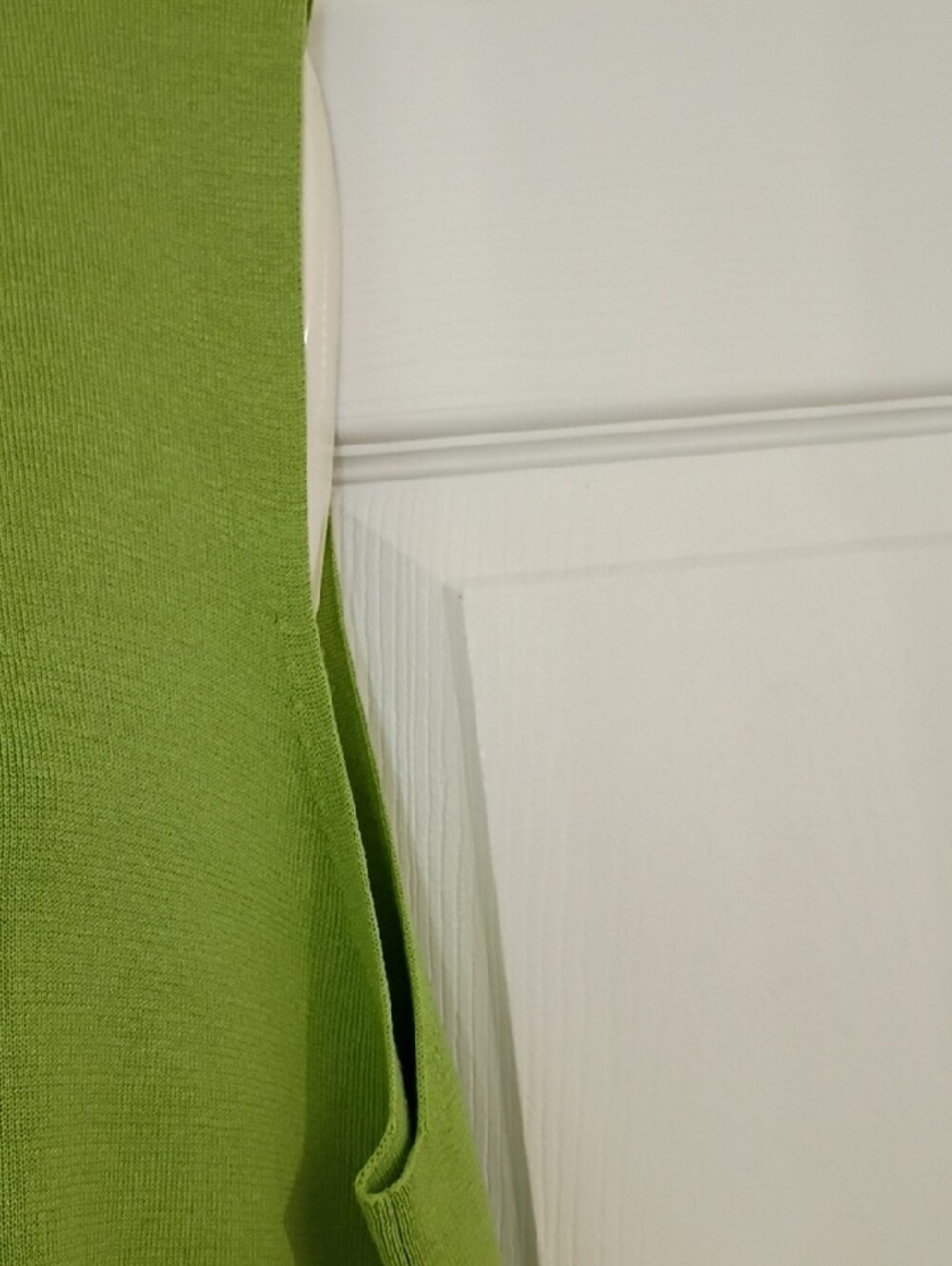 Coldwater Creek Lime Green Sleeveless Knit Tank Top 3X - Picture 3 of 5